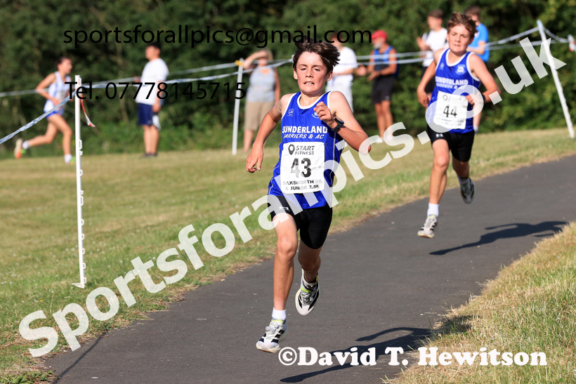 Young athletes, 2026 Sunderland 5k, Silksworth, Sunderland. Photo: David T. Hewitson/Sports for All Pics